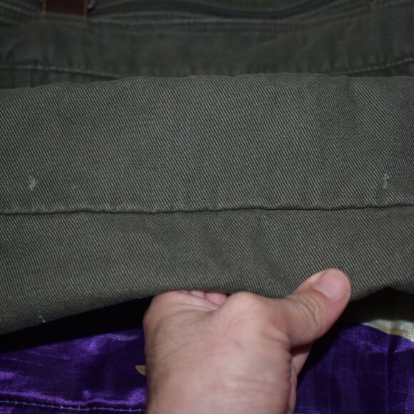 Vintage Army Military Camping Bug Out Cargo Bag Messenger Bag hobo Cross Body - Picture 6 of 15